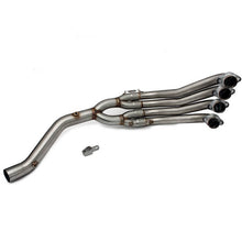 Load image into Gallery viewer, Motorcycle Muffler Exhaust System Link Pipe for Honda CBR650F CB650F 2014-2018