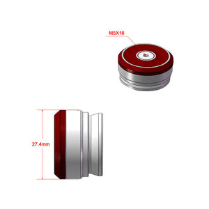 27.4mm Aluminum Motorcycle Frame Plug For Ducati