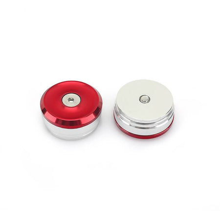 Red 33.1mm Aluminum Motorcycle Frame Plug For Ducati