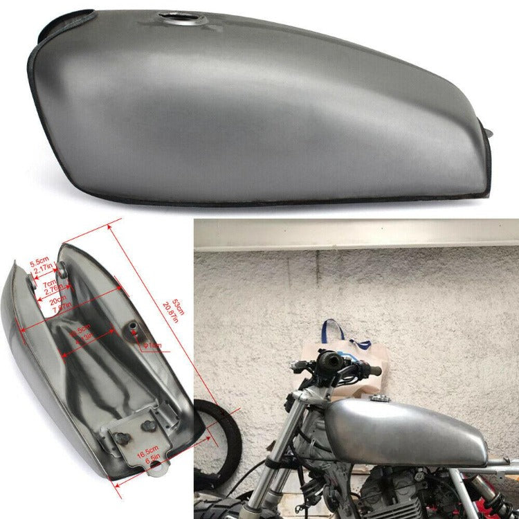9L 2.4 gal Cafe Racer Gas Fuel Tank for Honda for Yamaha for Suzuki Universal