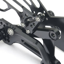 Load image into Gallery viewer, Aluminum Adjustable Rearsets for Yamaha YZF R6 2006-2016